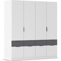 rauch Kleiderschrank "Kleiderschrank Schrank Garderobe Wäscheschrank DUNDEE", (mit 3 Griff-Varianten), Schubladen in zwei Höhen, optional mit Spiegel MADE IN GERMANY von Rauch