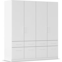 rauch Kleiderschrank "Kleiderschrank Schrank Garderobe Wäscheschrank DUNDEE", (mit 3 Griff-Varianten), Schubladen in zwei Höhen, optional mit Spiegel MADE IN GERMANY von Rauch