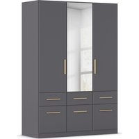 rauch Kleiderschrank "Kleiderschrank Schrank Garderobe Wäscheschrank DUNDEE", (mit 3 Griff-Varianten), Schubladen in zwei Höhen, optional mit Spiegel MADE IN GERMANY von Rauch