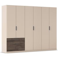 rauch Kleiderschrank "Drehtürenschrank Schrank Garderobe Schlafzimmerschrank KODA", (oberer Schubkasten mit praktischer Inneneinteilung), mit asymmetrisch angeordneten Schubladen MADE IN GERMANY von Rauch