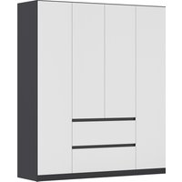 rauch Drehtürenschrank "Kleiderschrank Schrank Garderobe Garderobenschrank MAINZ" grifflose Front, Außentüren mit Push-to-Open Funktion MADE IN GERMANY von Rauch