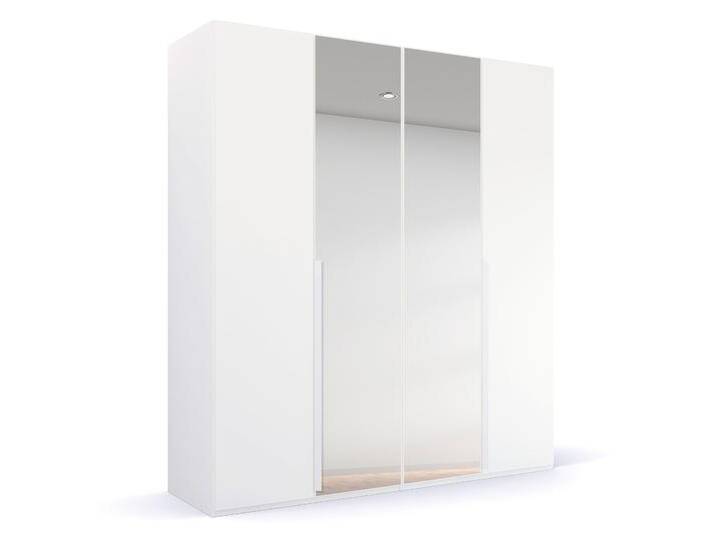 rauch Kleiderschrank »Purisma« mit umfangreicher Innenausstattung und Spiegel - 201x61x223cm - weiß - Holz / Holz rauch Kleiderschrank »Purisma« mit umfangreicher Innenausstattung und Spiegel - 201x61x223cm - weiß - Holz / Holz von Rauch