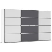 rauch Kleiderschrank "Schwebetürenschrank Garderobe Schrank TOP ANGEBOT Avola", (in 3 verschiedenen Ausstattungen BASIC/CLASSIC/PREMIUM), mit eleganten Zierleisten in Chrom, Schwarz oder Weiß MADE IN GERMANY von Rauch