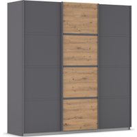 rauch Kleiderschrank "Schwebetürenschrank Garderobe Schrank TOP ANGEBOT Avola", (in 3 verschiedenen Ausstattungen BASIC/CLASSIC/PREMIUM), mit eleganten Zierleisten in Chrom, Schwarz oder Weiß MADE IN GERMANY von Rauch