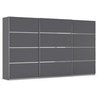 rauch Kleiderschrank "Schwebetürenschrank Garderobe Schrank TOP ANGEBOT Avola", (in 3 verschiedenen Ausstattungen BASIC/CLASSIC/PREMIUM), mit eleganten Zierleisten in Chrom, Schwarz oder Weiß MADE IN GERMANY von Rauch
