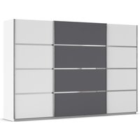 rauch Kleiderschrank "Schwebetürenschrank Garderobe Schrank TOP ANGEBOT Avola", (in 3 verschiedenen Ausstattungen BASIC/CLASSIC/PREMIUM), mit eleganten Zierleisten in Chrom, Schwarz oder Weiß MADE IN GERMANY von Rauch