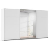 rauch Kleiderschrank "Schwebetürenschrank Garderobe Schrank TOP ANGEBOT Avola", (in 3 verschiedenen Ausstattungen BASIC/CLASSIC/PREMIUM inkl. Spiegel), mit eleganten Zierleisten in Chrom, Schwarz oder Weiß MADE IN GERMANY von Rauch