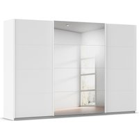 rauch Kleiderschrank "Schwebetürenschrank Garderobe Schrank TOP ANGEBOT Avola", (in 3 verschiedenen Ausstattungen BASIC/CLASSIC/PREMIUM inkl. Spiegel), mit eleganten Zierleisten in Chrom, Schwarz oder Weiß MADE IN GERMANY von Rauch