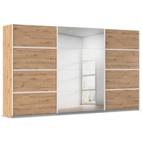 rauch Kleiderschrank "Schwebetürenschrank OTTO´s Choice Garderobe Schrank TOP ANGEBOT Avola", (in 3 verschiedenen Ausstattungen BASIC/CLASSIC/PREMIUM inkl. Spiegel), mit eleganten Zierleisten in Chrom, Schwarz oder Weiß MADE IN GERMANY von Rauch