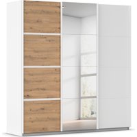 rauch Kleiderschrank "Schwebetürenschrank Garderobe Schrank TOP ANGEBOT Avola", (in 3 verschiedenen Ausstattungen BASIC/CLASSIC/PREMIUM inkl. Spiegel), mit eleganten Zierleisten in Chrom, Schwarz oder Weiß MADE IN GERMANY von Rauch