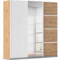 rauch Kleiderschrank "Schwebetürenschrank Garderobe Schrank TOP ANGEBOT Avola", (in 3 verschiedenen Ausstattungen BASIC/CLASSIC/PREMIUM inkl. Spiegel), mit eleganten Zierleisten in Chrom, Schwarz oder Weiß MADE IN GERMANY von Rauch