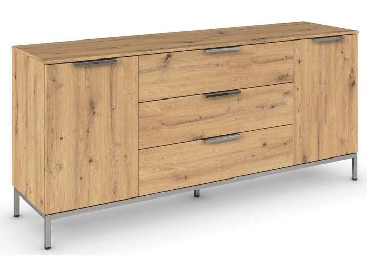 rauch Kombikommode Kommode Türkommode Sideboard Kombikommode FLIPP (Breite 160 cm mit 2 Einlegeböden), 2-türig mit 3 Schubladen und Soft-Close-Funktion von Rauch