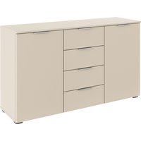 rauch Kombikommode "Sideboard Schubladenkommode AGORDO mit Dekor- oder Hochglanzfront", (in zwei Griff-Farben, Breite 120 cm), vier große Schubladen, mit insgesamt 4 Einlegeböden MADE IN GERMANY von Rauch