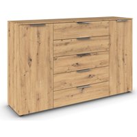 rauch Kommode "Flipp Schubladenkommode Wäscheschrank Schrank Bestseller", 2-türig mit 5 Schubladen und Soft-Close-Funktion in zwei Breiten von Rauch