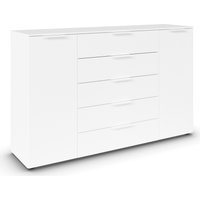 rauch Kommode "Flipp Schubladenkommode Wäscheschrank Schrank Bestseller", 2-türig mit 5 Schubladen und Soft-Close-Funktion in zwei Breiten von Rauch