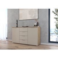 rauch Kommode "Sideboard Kombikommode Schubladenkommode AGORDO", Breite 140 cm mit 4 Schubkästen und 2 Türen, inkl. 3er-Set Filzboxen von Rauch