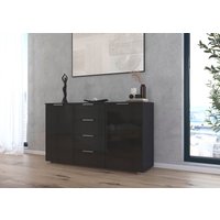 rauch Kommode "Sideboard Kombikommode Schubladenkommode AGORDO", Breite 140 cm mit 4 Schubkästen und 2 Türen, inkl. 3er-Set Filzboxen von Rauch