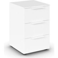 rauch Nachtkommode "Nachttisch Nachtschrank Nachtkonsole FLIPP" Breite 40 cm, mit 3 Schubladen und Soft-Close-Funktion von Rauch