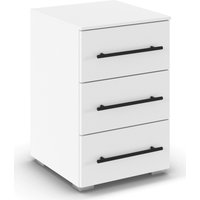 rauch Nachtkommode "Nachttisch Nachtkonsole AVOLA in Dekorfront" Breite 40 cm inkl. Soft-Close-Funktion, Beimöbel 40cm breit, 3 Schubladen für viel Stauraum, MADE IN GERMANY von Rauch