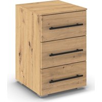 rauch Nachtkommode "Nachttisch Nachtkonsole AVOLA in Dekorfront" Breite 40 cm inkl. Soft-Close-Funktion, mit 3 geräumigen Schubladen für viel Stauraum MADE IN GERMANY von Rauch