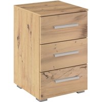 rauch Nachtkommode "Nachttisch Nachtkonsole Nachtschrank KOLUNA mit Dekorfront" Breite 40 cm, mit 3 geräumigen Schubladen für viel Stauraum MADE IN GERMANY von Rauch