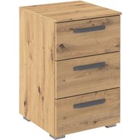 rauch Nachtkommode "Nachttisch Nachtkonsole OTELI in Dekor- oder Hochglanzfront" Breite 40 cm inkl. Soft-Close-Funktion, mit 3 geräumigen Schubladen für viel Stauraum MADE IN GERMANY von Rauch