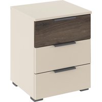 rauch Nachtkommode "Nachttisch-Set Nachtkonsole Beistelltisch Kommode Sideboard SAJO" Set, 2 Stk. tlg. mit 3 Schubladen, obere Schublade farblich abgesetzt MADE IN GERMANY von Rauch