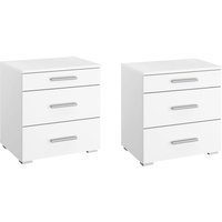 rauch Nachtkommode "Scala", 2er-Set mit 3 Schubkästen in zwei unterschiedlichen Höhen rauch Nachtkommode "Scala", 2er-Set mit 3 Schubkästen in zwei unterschiedlichen Höhen von Rauch