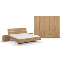 INOSIGN BY RAUCH Schlafzimmer-Set "Komplettschlafzimmer Schlafzimmer Challenger (Set 4-teilig)", Schrank 2 Breiten, Bett 3 Breiten, 2 Nachttische MADE IN GERMANY von Inosign By Rauch