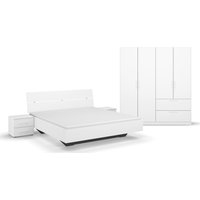 INOSIGN BY RAUCH Schlafzimmer-Set "Komplettschlafzimmer Schlafzimmer Challenger (Set 4-teilig)", Schrank 2 Breiten, Bett 3 Breiten, 2 Nachttische MADE IN GERMANY von Inosign By Rauch