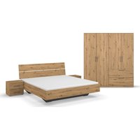 INOSIGN BY RAUCH Schlafzimmer-Set "Komplettschlafzimmer Schlafzimmer Challenger (Set 4-teilig)", Schrank 2 Breiten, Bett 3 Breiten, 2 Nachttische MADE IN GERMANY von Inosign By Rauch
