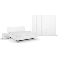 INOSIGN BY RAUCH Schlafzimmer-Set "Komplettschlafzimmer Schlafzimmer Challenger (Set 4-teilig)", Schrank 2 Breiten, Bett 3 Breiten, 2 Nachttische MADE IN GERMANY von Inosign By Rauch
