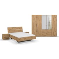 INOSIGN BY RAUCH Schlafzimmer-Set "Komplettschlafzimmer Schlafzimmer Challenger (Set 4-teilig)", Schrank 2 Breiten, Bett 3 Breiten, 2 Nachttische MADE IN GERMANY von Inosign By Rauch