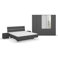 INOSIGN BY RAUCH Schlafzimmer-Set "Komplettschlafzimmer Schlafzimmer Challenger (Set 4-teilig)", Schrank 2 Breiten, Bett 3 Breiten, 2 Nachttische MADE IN GERMANY von Inosign By Rauch