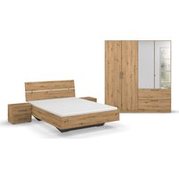 INOSIGN BY RAUCH Schlafzimmer-Set "Komplettschlafzimmer Schlafzimmer Challenger (Set 4-teilig)", Schrank 2 Breiten, Bett 3 Breiten, 2 Nachttische MADE IN GERMANY von Inosign By Rauch