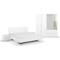 INOSIGN BY RAUCH Schlafzimmer-Set "Komplettschlafzimmer Schlafzimmer Challenger (Set 4-teilig)", Schrank 2 Breiten, Bett 3 Breiten, 2 Nachttische MADE IN GERMANY von Inosign By Rauch