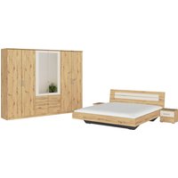 rauch Schlafzimmer-Set "Komplettschlafzimmer Schlafzimmer BURANO mit Schrank in 3 Breiten," Set, 4 Stk. tlg. Bett 180x200 cm und 2 Nachttische MADE IN GERMANY rauch Schlafzimmer-Set "Komplettschlafzimmer Schlafzimmer BURANO mit Schrank in 3 Breiten," Set, 4 Stk. tlg. Bett 180x200 cm und 2 Nachttische MADE IN GERMANY von Rauch