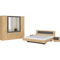 rauch Schlafzimmer-Set "Komplettschlafzimmer Schlafzimmer BURANO mit Schrank in 3 Breiten," Set, 4 Stk. tlg. Bett 180x200 cm und 2 Nachttischen MADE IN GERMANY rauch Schlafzimmer-Set "Komplettschlafzimmer Schlafzimmer BURANO mit Schrank in 3 Breiten," Set, 4 Stk. tlg. Bett 180x200 cm und 2 Nachttischen MADE IN GERMANY von Rauch
