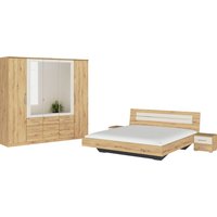 rauch Schlafzimmer-Set "Komplettschlafzimmer Schlafzimmer BURANO mit Schrank in 3 Breiten," Set, 4 Stk. tlg. Bett 180x200 cm und 2 Nachttischen MADE IN GERMANY rauch Schlafzimmer-Set "Komplettschlafzimmer Schlafzimmer BURANO mit Schrank in 3 Breiten," Set, 4 Stk. tlg. Bett 180x200 cm und 2 Nachttischen MADE IN GERMANY von Rauch