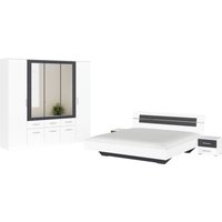 rauch Schlafzimmer-Set "Komplettschlafzimmer Schlafzimmer BURANO mit Schrank in 3 Breiten," Set, 4 Stk. tlg. Bett 180x200 cm und 2 Nachttischen MADE IN GERMANY rauch Schlafzimmer-Set "Komplettschlafzimmer Schlafzimmer BURANO mit Schrank in 3 Breiten," Set, 4 Stk. tlg. Bett 180x200 cm und 2 Nachttischen MADE IN GERMANY von Rauch