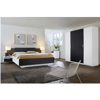 rauch Schlafzimmer-Set "Miro", Drehtürenschrank in 2 Breiten, Bett in 2 Größen und 2 Hängenachttische von Rauch