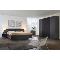 rauch Schlafzimmer-Set "Miro", Drehtürenschrank in 2 Breiten, Bett in 2 Größen und 2 Hängenachttische von Rauch
