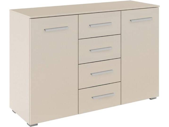 rauch Schubkastenkommode Sideboard Kommode Kombikommode KOLUNA mit Dekorfront (Breite 120 cm), vier große Schubladen, mit insgesamt 4 Einlegeböden MADE IN GERMANY von Rauch