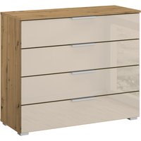rauch Schubkastenkommode "Sideboard Kommode Schubkastenkommode KOLUNA mit Glasfront", (Breite 80 cm), vier große und geräumige Schubladen mit viel Stauraum MADE IN GERMANY von Rauch