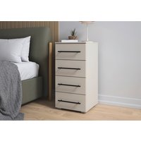 rauch Schubkastenkommode "Sideboard Schubladenkommode AVOLA mit Dekorfront" Breite 40 cm inkl. Soft-Close-Funktion, mit 4 geräumigen Schubladen für viel Stauraum MADE IN GERMANY von Rauch