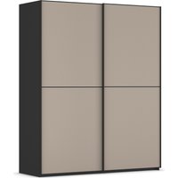 rauch Schwebetürenschrank "Kleiderschrank Schrank Garderobe Schlafzimmerschrank SCALE-DUO" edle zweigeteilte Türen Glas-Front mit 3 Zierleisten MADE IN GERMANY von Rauch
