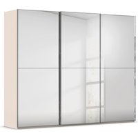 rauch Schwebetürenschrank "Kleiderschrank Schrank Garderobe Schlafzimmerschrank SCALE-DUO", edle zweigeteilte Türen Spiegelfront und 3 Zierleisten MADE IN GERMANY von Rauch