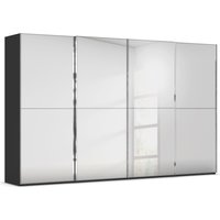 rauch Schwebetürenschrank "Kleiderschrank Schrank Garderobe Schlafzimmerschrank SCALE-DUO", edle zweigeteilte Türen Spiegelfront und 3 Zierleisten MADE IN GERMANY von Rauch