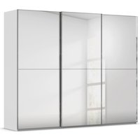 rauch Schwebetürenschrank "Kleiderschrank Schrank Garderobe Schlafzimmerschrank SCALE-DUO", edle zweigeteilte Türen Spiegelfront und 3 Zierleisten MADE IN GERMANY von Rauch