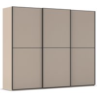 rauch Schwebetürenschrank "Kleiderschrank Schrank Garderobe Schlafzimmerschrank SCALE-DUO", edle zweigeteilte Türen und 3 Zierleisten MADE IN GERMANY von Rauch